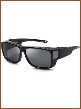Polarized Fit Over Sunglasses Side Shields UV400 Wrap Around